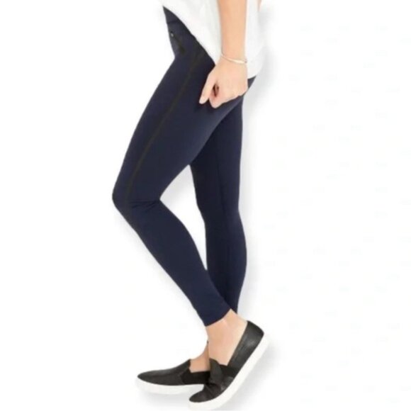 SPANX FD3715 Every Wear Tech Tape Leggings Lapis‎ Night Size XS/TP - Picture 2 of 14